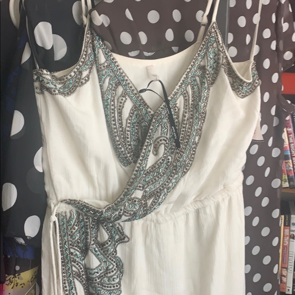BNWT NAFNAF BEADED HI/low gown/dress sz. 2